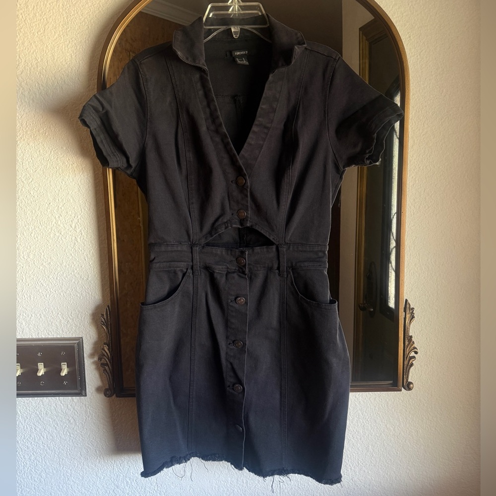 Black Jean Dress